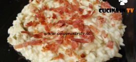 Cotto e mangiato - Risotto carciofi gorgonzola e speck ricetta Tessa Gelisio