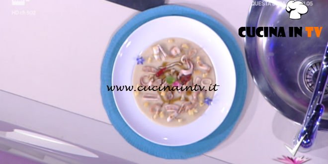 Detto Fatto - Seppie con crema di fagioli ricetta Caterina Lanteri Cravet