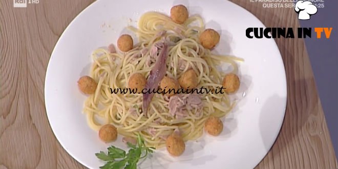 La Prova del Cuoco - Spaghetti al tonno ricetta Renato Salvatori