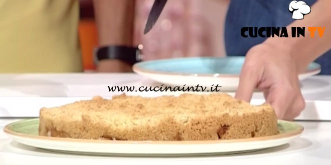 Domenica In - Torta di mele croccante ricetta Benedetta Parodi