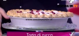 Detto Fatto - Torta di zucca ricetta Francesco Saccomandi