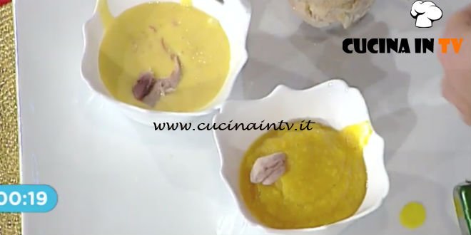 La Prova del Cuoco - Salsa olandese e salsa con mele zenzero e curcuma ricetta Cesare Marretti