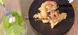 La Prova del Cuoco - Cocktail e tempura di gamberi e carciofi ricetta Katia Maccari