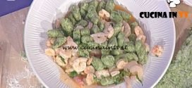 La Prova del Cuoco - Gnocchi verdi con gamberetti ricetta Anna Moroni