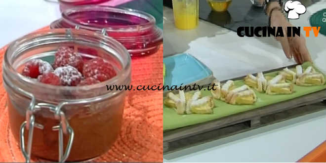 Domenica In - Mousse lampo al cioccolato ed ananas in frolla ricetta Benedetta Parodi