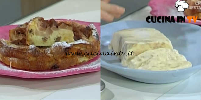 Domenica In - Panettorta e gelato al pandoro ricetta Benedetta Parodi