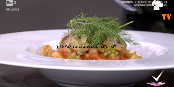 Detto Fatto - Pasta con fagioli broccolo romanesco e cozze ricetta Mirko Ranzoni