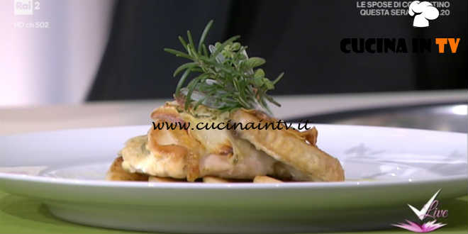 Detto Fatto - Tasca di pollo ripiena al gorgonzola ricetta Ilario Vinciguerra