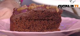 La Prova del Cuoco - Torta di cioccolato di Dadelaine ricetta Anna Moroni