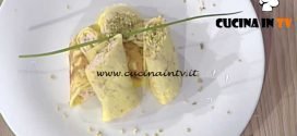 La Prova del Cuoco - Rotolo di frittata con crema di salmone spalmabile ricetta Ivano Ricchebono