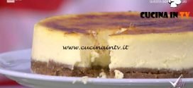 Detto Fatto - Cheesecake crème brulée ricetta Francesco Saccomandi