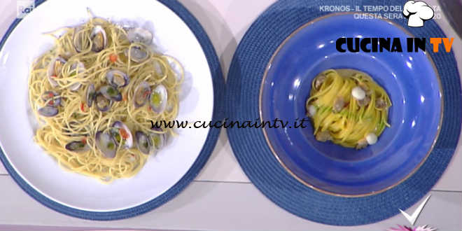 Detto Fatto - Linguine in crema di vongole ricetta Ilario Vinciguerra