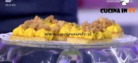 Detto Fatto - Madeleine all’arancia con crema e crumble ricetta Gian Luca Forino