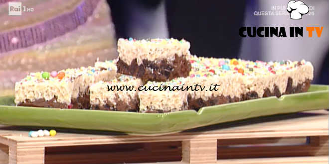 La Prova del Cuoco - Riso soffiato ai due cioccolati ricetta Natalia Cattelani