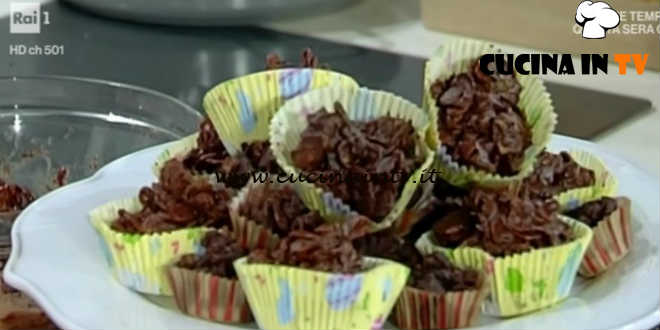 Domenica In - Rose di cioccolato ricetta Benedetta Parodi