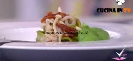 Detto Fatto - Tagliatelle ai calamari e pesto scomposto ricetta Ilario Vinciguerra