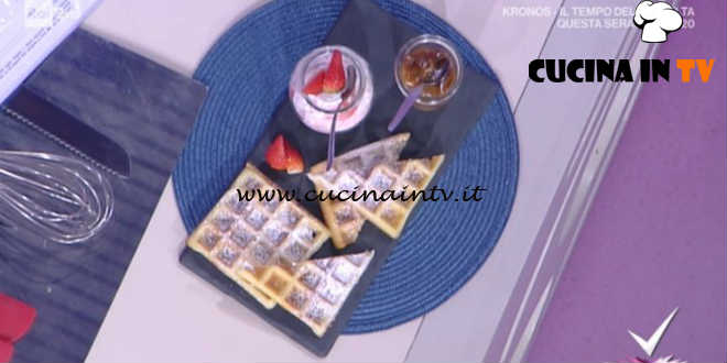 Detto Fatto - Waffles ricetta Michel Paquier