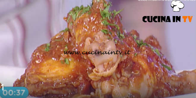 La Prova del Cuoco - Cosce di pollo alla boscaiola ricetta Ivano Ricchebono