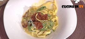 La Prova del Cuoco - Paglia e fieno alla carbonara ricetta Natale Giunta