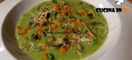 Cotto e mangiato - Crema di zucchine con verdure croccanti ricetta Tessa Gelisio