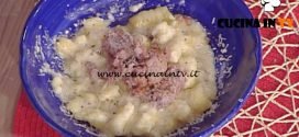 La Prova del Cuoco - Gnocchi cacio e pepe con salsiccia croccante ricetta Francesca Marsetti