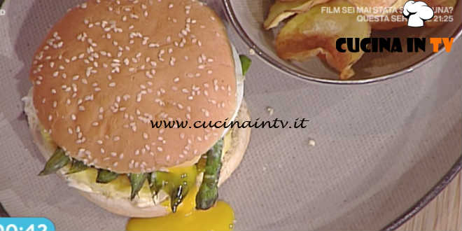 La Prova del Cuoco - Panino con uova e asparagi ricetta Gian Piero Fava