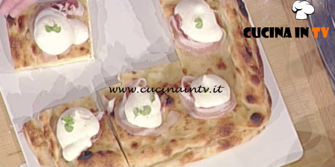 La Prova del Cuoco - Pizza imbottita fantasia di fior di latte ricetta Gino Sorbillo