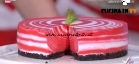 Detto Fatto - Red velvet cheesecake zebrata ricetta Francesco Saccomandi