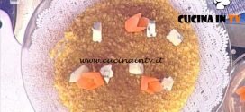 La Prova del Cuoco - Risotto con estratto di carote e toma blu piemontese ricetta Sergio Barzetti