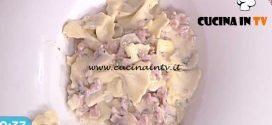 La Prova del Cuoco - Strichetti con prosciutto cotto champignons e crema al formaggio ricetta Riccardo Facchini