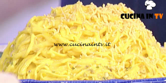 La Prova del Cuoco - Tagliolini al limone e curcuma ricetta Anna Moroni