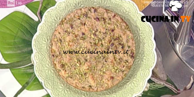 La Prova del Cuoco - Torta al limone con crosta croccante di pistacchi ricetta Natalia Cattelani