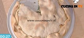 La Prova del Cuoco - Torta rustica con ricotta e spinaci ricetta Diego Bongiovanni