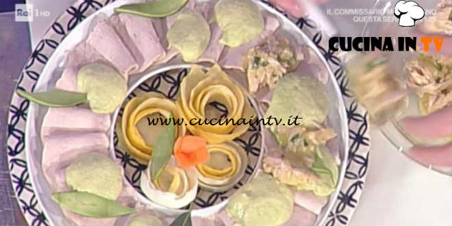 La Prova del Cuoco - Lonza di maiale con salsa tonnata all’avocado ricetta Sergio Barzetti