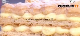 La Prova del Cuoco - Millefoglie alla vaniglia e gocce di cioccolato ricetta Sal De Riso
