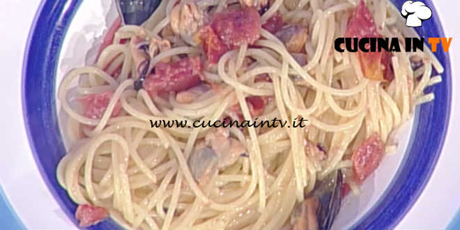 La Prova del Cuoco - Spaghetti con le cozze ricetta Gianfranco Pascucci