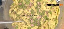 La Prova del Cuoco - Strichetti con prosciutto e piselli ricetta Alessandra Spisni