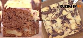 La Prova del Cuoco - Torta brownies cheesecake ricetta Natalia Cattelani