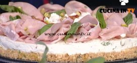 La Prova del Cuoco - Cheesecake salata ricetta Andrea Mainardi