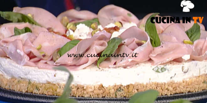 La Prova del Cuoco - Cheesecake salata ricetta Andrea Mainardi