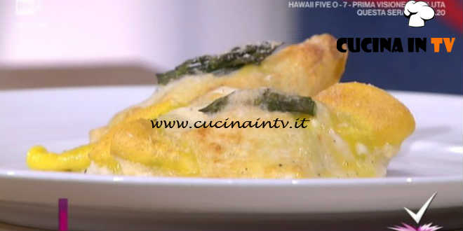 Detto Fatto - Crespelle con asparagi ricetta Beniamino Baleotti