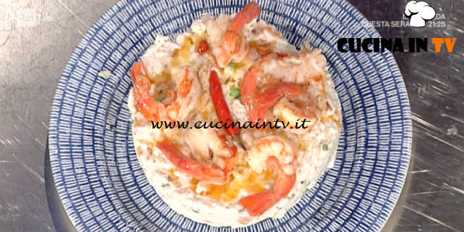 La Prova del Cuoco - Ensaladilla de gambas ricetta David Povedilla