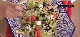 La Prova del Cuoco - Insalata greca con feta arrostita e friggitelli ricetta Mauro Improta