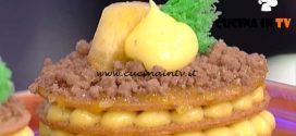 La Prova del Cuoco - Millefrolle alle pesche gialle e crema pasticcera ricetta Sal De Riso