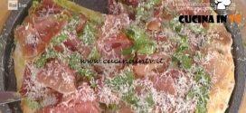 La Prova del Cuoco - Pizza con culatta e crema di piselli ricetta Gabriele Bonci