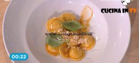 La Prova del Cuoco - Ravioli ripieni di pesto alla siciliana ricetta Riccardo Facchini