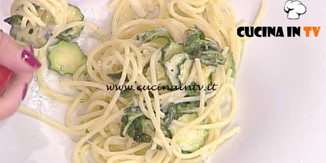 La Prova del Cuoco - Spaghetti alla Nerano ricetta Mauro Improta