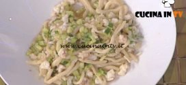 La Prova del Cuoco - Strozzapreti con zucchine e gamberi ricetta Riccardo Facchini