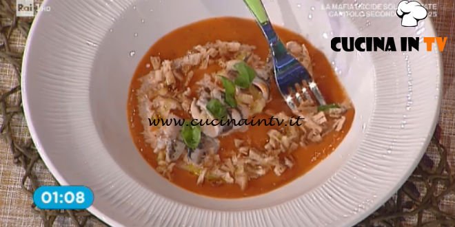 La Prova del Cuoco - Zuppa di pomodoro ricetta Mauro Improta