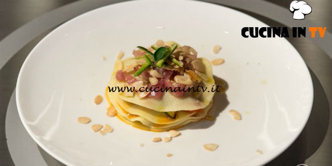 Masterchef Italia 7 - ricetta Lasagna al mare di Giovanna Rosanio